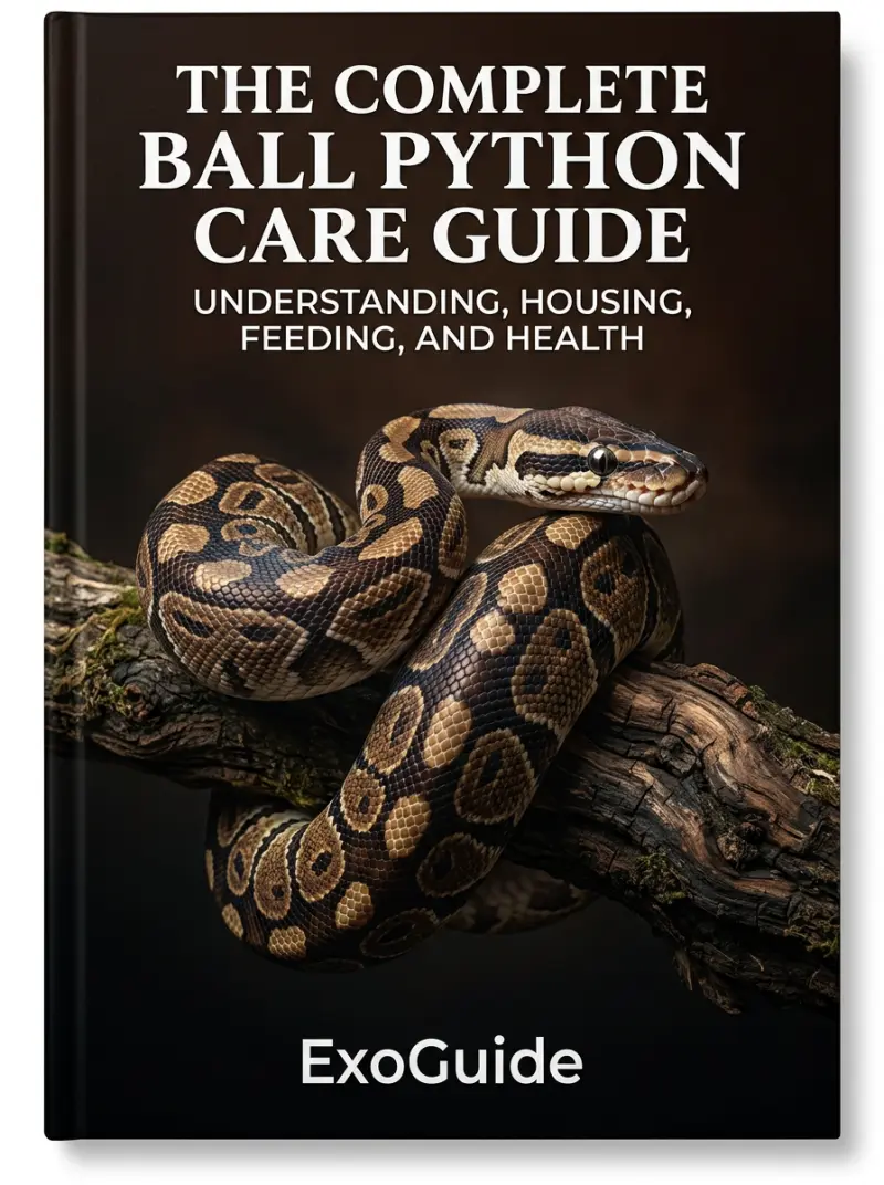 Ball Python Care Guide PDF Cover